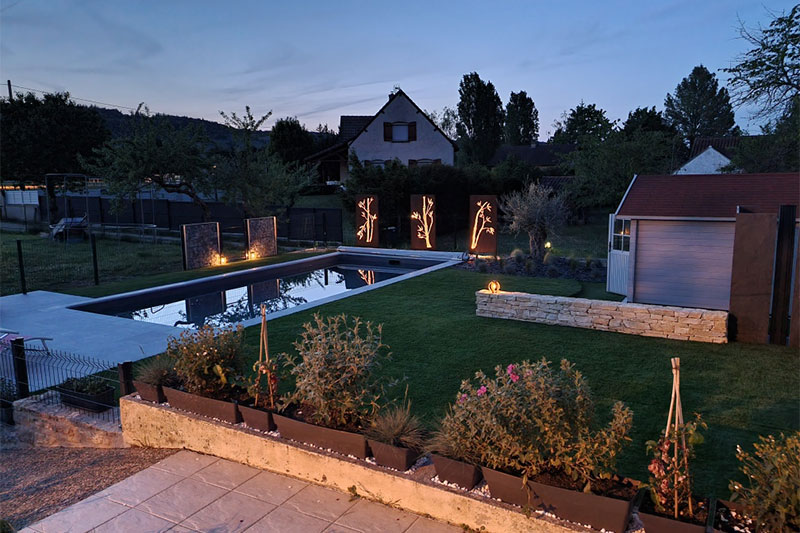 Aménagement de piscine